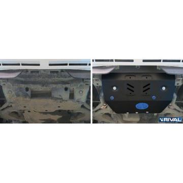 Защита картера Rival сталь 2 мм для Lexus GX, V - 4.6; Часть 1 2009-