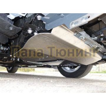 Защита картера и КПП (алюминий) 4мм ТСС для Lexus NX200/NX300 (кроме Turbo) 2014- Защита картера и КПП (алюминий) 4мм ТСС для Lexus NX200/NX300 (кроме Turbo) 2014-