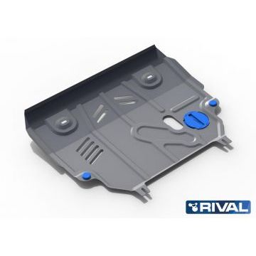 Защита картера + КПП алюминий Rival для Lexus NX 200, V - 2.0 (150л.с.) 2017-/Lexus NX 200, V - 2.0 (150л.с.) 2014-2017