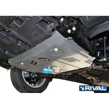 Защита картера + КПП алюминий Rival для Lexus NX 200, V - 2.0 (150л.с.) 2017-/Lexus NX 200, V - 2.0 (150л.с.) 2014-2017