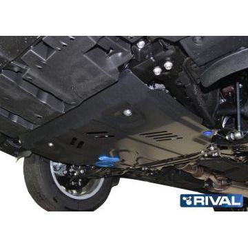 Защита картера + КПП сталь Rival для Lexus NX 200, V - 2.0 (150л.с.) 2014-2017/Lexus NX 200, V - 2.0 (150л.с.) 2017-