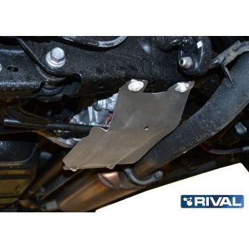 Защита редуктора алюминий 4 мм RIVAL для Lexus NX 200, V - 2.0 (150л.с.); полный привод 2014-2017/Lexus NX 200t, V - 2.0 (238л.с.); полный привод 2014-2017/Lexus NX 300, V - 2.0; полный привод 2017-/Toyota Rav4, V - 2.0; 2.5; 2.2d; полный привод 2013-2015/Toyota Rav4, V - 2.0; 2.5; 2.2d; полный привод 2015-2019