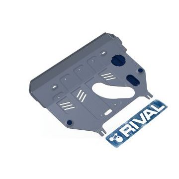 Защита картера + КПП алюминий 4 мм RIVAL для Lexus NX 200t, V - 2.0 (238л.с.) 2014-2017/Lexus NX 300, V - 2.0 (238л.с.) 2017-