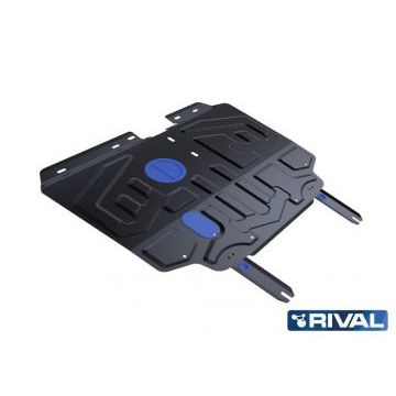 Защита картера и КПП Rival для 1,8 сталь 2 мм для Lifan X60 2011-