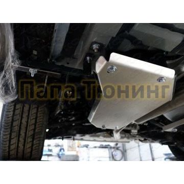 Защита правого бака (алюминий) 4мм ТСС для Mazda CX-5 (KE, KF) 2011-/2016- Защита правого бака (алюминий) 4мм ТСС для Mazda CX-5 (KE, KF) 2011-/2016-