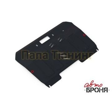 Защита картера + КПП АвтоБРОНЯ сталь 2 мм Mazda CX-7, V - 2.3 2007-2012/Mazda CX-9, V - 3.7 2007-2012/Mazda CX-9, V - 3.7 2012-2015