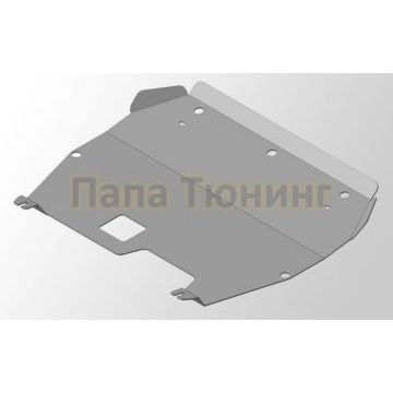Защита картера ТСС алюминий 4 мм для Mazda CX-9 2012-2016 Защита картера ТСС алюминий 4 мм для Mazda CX-9 2012-2016