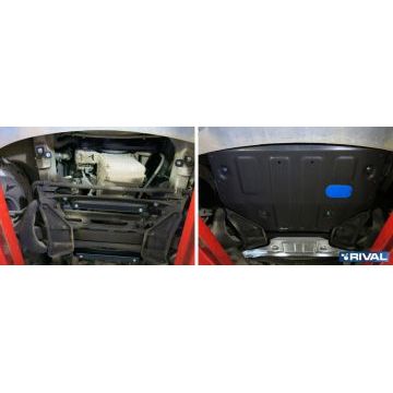 Защита картера Rival для 2,1D сталь 2 мм на задний привод для Mercedes-Benz Sprinter Classic 2013-