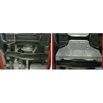 Защита КПП Rival для 2,1D алюминий 4 мм для Mercedes-Benz Sprinter Classic 2013-