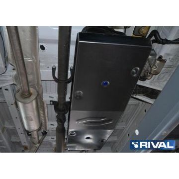 Защита топливного бака Rival для 2,1D сталь 2 мм на задний привод для Mercedes-Benz Sprinter 2009-