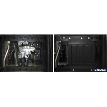 Защита РК Rival для 2,3TD сталь 3 мм на 4х4 для Mercedes-Benz X-Class 2018-