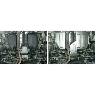 Защита топливного бака и редуктора Rival для 2,0 и 2,4 алюминий 4 мм для Mitsubishi ASX/Outlander 2010-