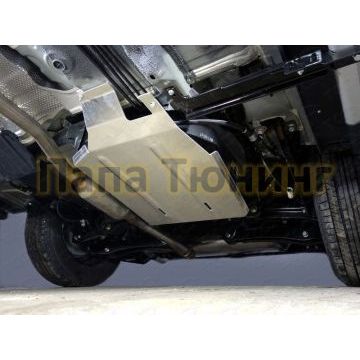 Защита картера и КПП ТСС, алюминий 4 мм для Mitsubishi ASX 2017-