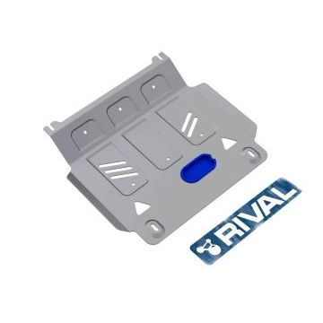 Защита картера Rival алюминий 4 мм для Mitsubishi L200, V - все 2006-2015
