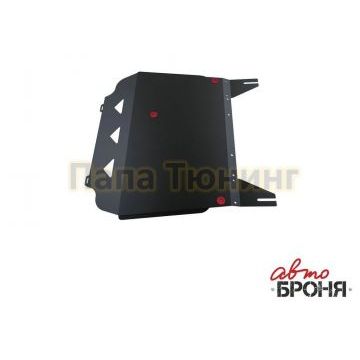 Защита картера и КПП Автоброня для 3,0 сталь 2 мм для Mitsubishi Outlander XL 2006-2012 Защита картера и КПП Автоброня для 3,0 сталь 2 мм для Mitsubishi Outlander XL 2006-2012