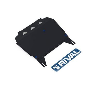 Защита картера и КПП Rival для 3,0 сталь 2 мм для Mitsubishi Outlander XL 2006-2012
