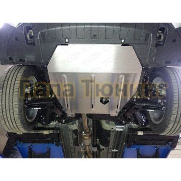 Защита картера на 3,0 ТСС алюминий 4 мм для Mitsubishi Outlander 2012-2018