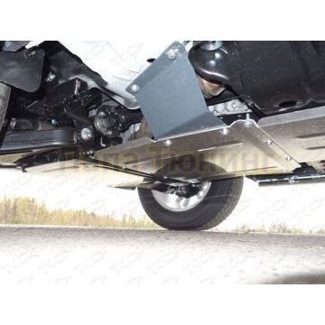 Защита картера ТСС алюминий 4 мм для Mitsubishi Pajero 4 2006-