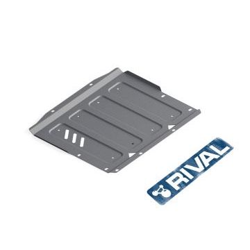 Защита КПП алюминий 4 мм Rival для Mitsubishi Pajero IV, V - 3.0; 3.2d(188л.с., 200л.с.); 3.8 2006-2011/Mitsubishi Pajero IV, V - 3.0; 3.2d(188л.с., 200л.с.); 3.8 2011-2014/Mitsubishi Pajero IV, V - 3.0; 3.2d(188л.с., 200л.с.); 3.8 2014-/Mitsubishi Pajero III, V - все 1999-2006/Mitsubishi Pajero IV, V - 3.0; 3.2d(188л.с., 200л.с.); 3.8 2014-