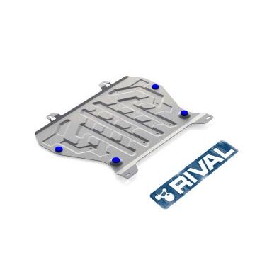 Защита картера + КПП алюминий Rival для Nissan Juke, V - 1.6 2011-2017/Nissan Juke, V - 1.6 2017- Защита картера + КПП алюминий Rival для Nissan Juke, V - 1.6 2011-2017/Nissan Juke, V - 1.6 2017-