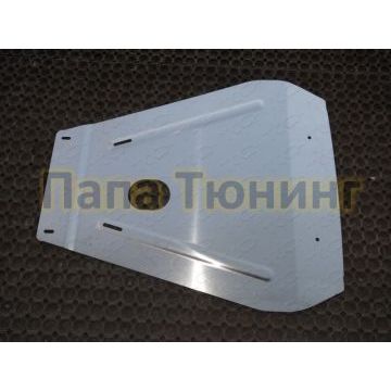 Защита картера и КПП (алюминий) 4мм ТСС для Nissan Juke 2WD 2011-2016 Защита картера и КПП (алюминий) 4мм ТСС для Nissan Juke 2WD 2011-2016