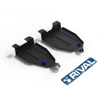 Защита топливного бака сталь Rival для Nissan Murano, V - 3.5 2016-/Nissan Murano, V - 3.5 2009-2016