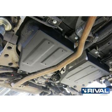 Защита топливного бака сталь Rival для Nissan Murano, V - 3.5 2016-/Nissan Murano, V - 3.5 2009-2016