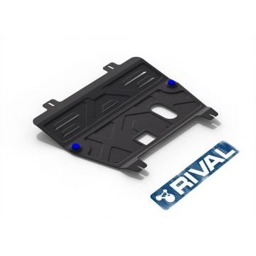 Защита картера и КПП Rival для 1,6 и 2,0 сталь 2 мм для Nissan Qashqai 2007-2014