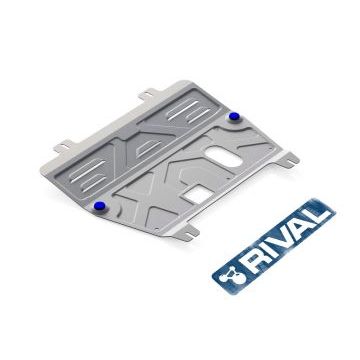 Защита картера и КПП Rival для 1,6 и 2,0 алюминий 4 мм для Nissan Qashqai 2007-2014