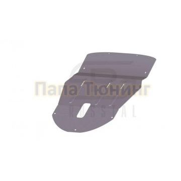 Защита картера Руссталь алюминий 4 мм для Nissan Qashqai 2014-2019