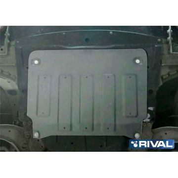 Защита картера и КПП Rival для 1,2/1,6D/2,0 алюминий 4 мм для Nissan Qashqai 2014-2015