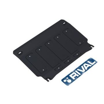 Защита картера и КПП Rival для 1,2/1,6D/2,0 сталь 2 мм для Nissan Qashqai 2014-2015