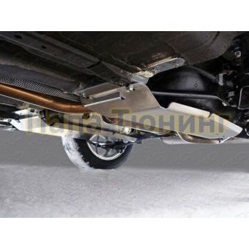 Защита бака правая ТСС алюминий 4 мм для Nissan X-Trail/Qashqai 2015- Защита бака правая ТСС алюминий 4 мм для Nissan X-Trail/Qashqai 2015-