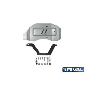 Защита редуктора алюминий 4 мм RIVAL для Nissan Qashqai, V - 2.0; полный привод 2015-2019/Nissan Qashqai, V - 2.0; полный привод 2019-/Nissan X-Trail, V - 2.0; 2.5 2018-/Nissan X-Trail, V - 2.0; 2.5; полный привод 2015-2018/Renault Koleos, V - 2.0; 2.5; 2.0d; полный привод 2017-2020