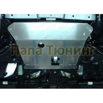 Защита картера ТСС алюминий 4 мм для Nissan Terrano 2014- Защита картера ТСС алюминий 4 мм для Nissan Terrano 2014-