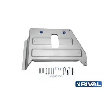 Защита кислородного датчика Rival для 1,6 и 2,0 алюминий 4 мм для Nissan Terrano/Renault Duster/Kaptur 2015-