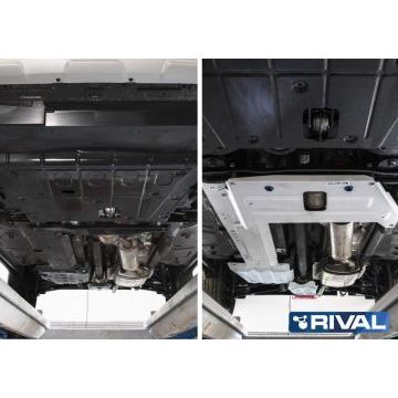 Защита топливных трубок Rival алюминий 4 мм для Nissan Terrano, V - 1,6: 2,0 2014-/Renault Arkana, V - 1.3T; 1.6 2019-/Renault Duster, V - 1.3Т; 1.5d MКПП; 1.6 MКПП; полный привод 2011-/Renault Kaptur, V - 1.6; 2.0	2016-