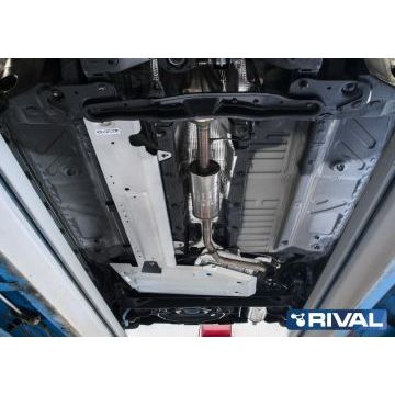 Защита топливного бака алюминий 4 мм RIVAL для Nissan Terrano, V - 1.6; 2.0; передний привод 2014-2016/Nissan Terrano, V - 1.6; 2.0; передний привод 2016-/Renault Arkana, V - 1.3T; 1.6; передний привод 2019-/Renault Duster, V - 1.6; 2.0; передний привод 2011-2015/Renault Duster, V - 1.6; 2.0; передний привод 2015-2021/Renault Duster, V - 1.6; передний привод 2021-/Renault Kaptur, V - 1.6; передний привод 2016-2020/ Renault Kaptur, V - 1.6; передний привод 2020-