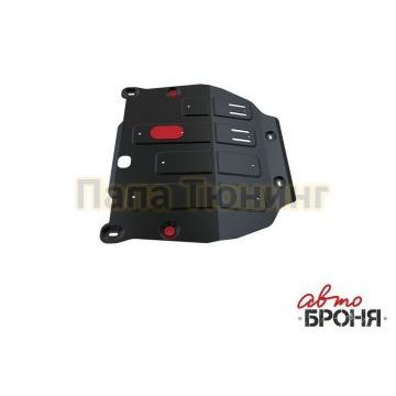 Защита картера и КПП Автоброня для 1,8 сталь 2 мм для Opel Mokka 2012- Защита картера и КПП Автоброня для 1,8 сталь 2 мм для Opel Mokka 2012-