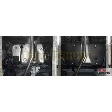 Защита топливного бака Автоброня для 1,4 и 1,8 сталь 2 мм для Opel Mokka 2012-