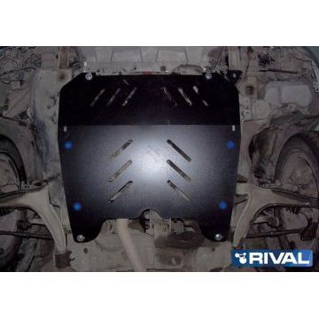 Защита картера и КПП Rival для 1,6/1,8/2,2 сталь 2 мм для Opel Vectra C 2004-2008