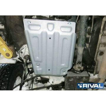 Защита топливного бака Rival алюминий 4 мм для Nissan Terrano, V - 1,6: 2,0 2014-/Renault Arkana, V - 1.3T; 1.6 2019-/Renault Duster, V - 1.3Т; 1.5d MКПП; 1.6 MКПП; полный привод 2011-/Renault Kaptur, V - 1.6; 2.0 2016-