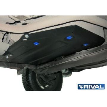 Защита топливного бака Rival сталь 2 мм для Renault Kaptur, V - 1.6; передний привод 2016-