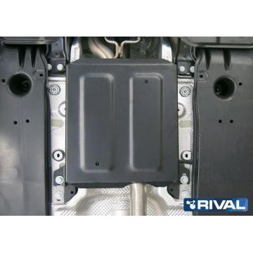 Защита заслонки системы выпуска ОГ Rival для 2,0D сталь 2 мм для Skoda Kodiaq 2017-