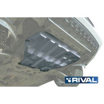 Защита картера + КПП алюминий Rival для Skoda Octavia, V - 1.4; 1.8; 1.6 2017-/Skoda Octavia, V - 1.4; 1.8; 1.6; кроме Webasto 2013-2017