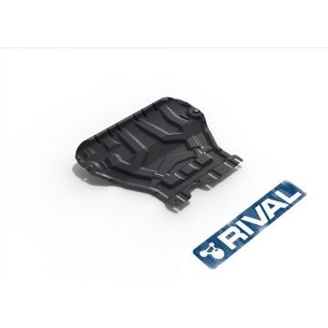 Защита картера + КПП сталь Rival для Skoda Octavia, V - 1.4; 1.8; 1.6; кроме Webasto 2013-2017/Skoda Octavia, V - 1.4; 1.8; 1.6 2017-