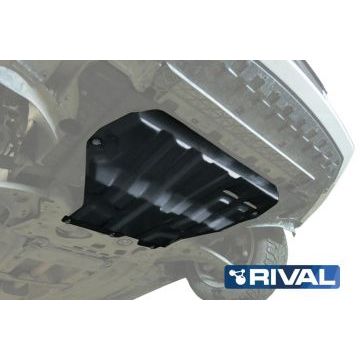 Защита картера + КПП сталь Rival для Skoda Octavia, V - 1.4; 1.8; 1.6; кроме Webasto 2013-2017/Skoda Octavia, V - 1.4; 1.8; 1.6 2017-