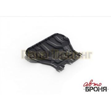 Защита картера + КПП сталь АвтоБроня для Skoda Octavia, V - 1.4; 1.8; 1.6; кроме Webasto 2013-2017/Skoda Octavia, V - 1.4; 1.8; 1.6 2017-