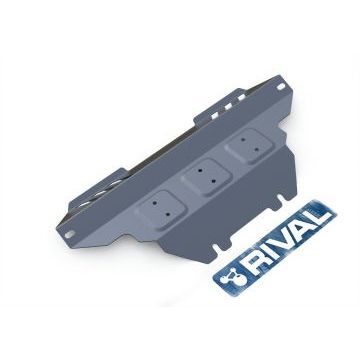 Защита радиатора Rival алюминий 4 мм для Ssang Yong Actyon, V - 2.0d; 2.3 2007-2011