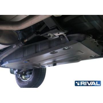 Защита топливного бака Rival сталь 2 мм для Ssang Yong Actyon Sport , V-все 2012-